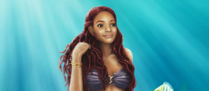 Актриса, которая сыграет Русалочку в новом фильме Disney, показала себя в образе Ариэль