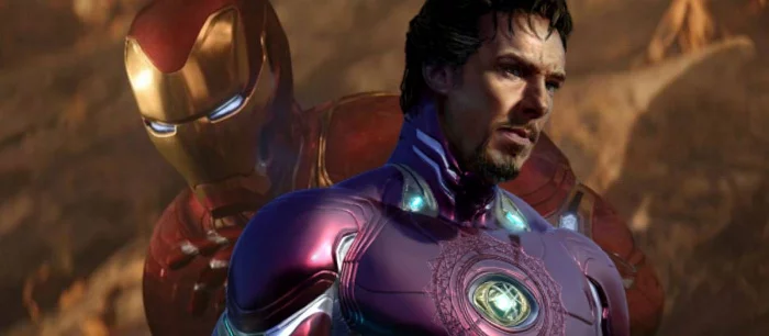 Два супергероя Marvel в одном — парень совместил в своем косплее образы Железного человека и Доктора Стрэнджа