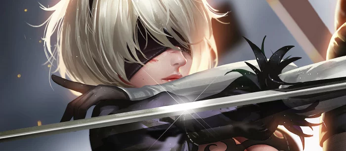 Российская косплеерша в образе 2B из NieR: Automata сделала себе шибари и показала результат