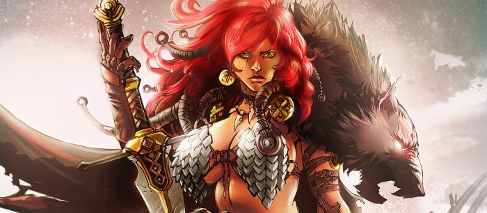 Воительница с мечом Конана — девушка показала горячий косплей Рыжей Сони