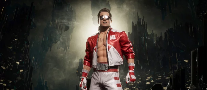 Эд Бун показал, как Джонни Кейдж из Mortal Kombat надевает штаны. Лю Кан и Кун Лао ему помогают