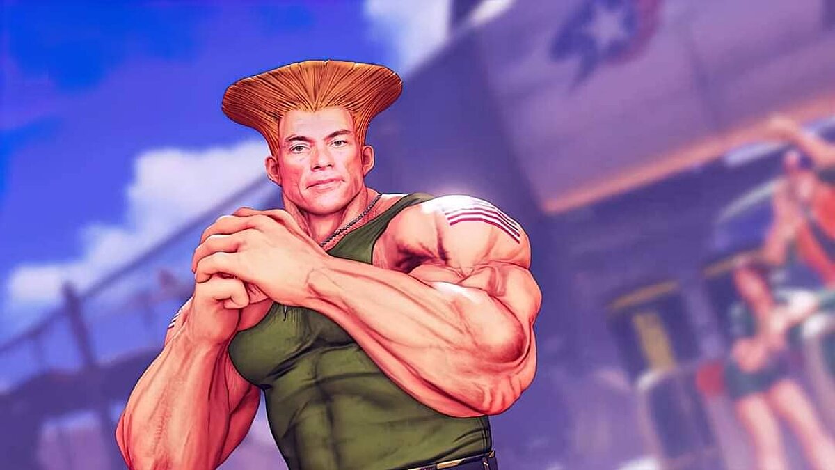 Жан-Клод Ван Дамм внезапно показал себя в образе персонажа Street Fighter,  которого он играл в 90-х