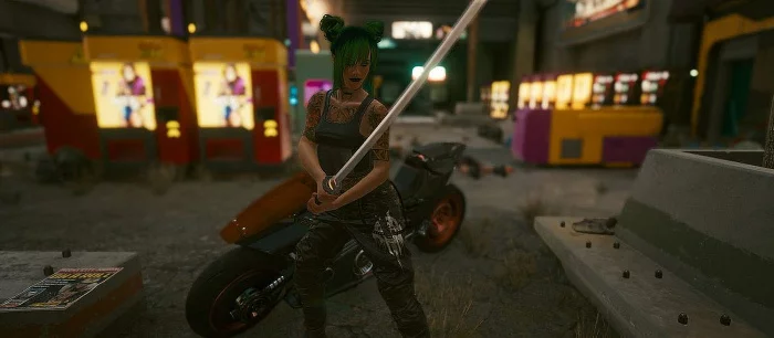 В Cyberpunk 2077 можно летать с помощью невидимой катаны — даже после установки патча 1.3