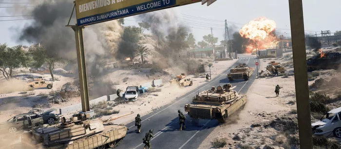 В сети появились новые арты по Battlefield 2042