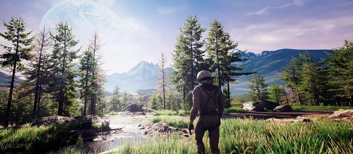 В Steam начался бета-тест симулятора выживания с открытым миром, который больше, чем в Skyrim