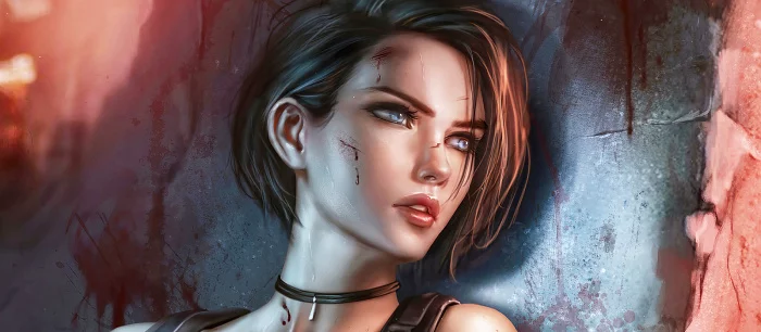Джилл Валентайн в Resident Evil 3 оголили живот и сделали похожей на персонажа Cyberpunk 2077