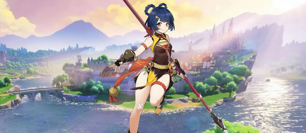 Горячий косплей Сян Лин из Genshin Impact от московской красавицы