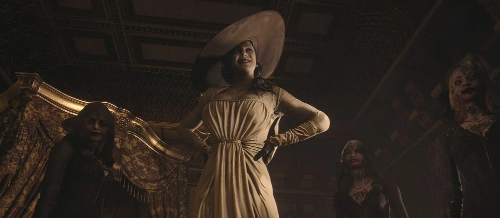 Фанат переодел леди Димитреску из RE Village в костюм Чудо-женщины. У Галь Гадот появилась соперница?