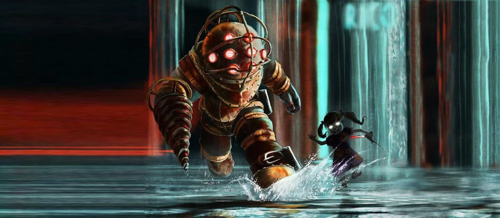 На видео показали, что если бы в Bioshock была 2D-графика — получилось необычно