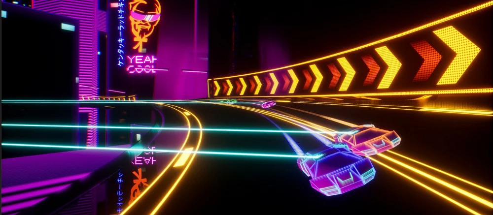 Халява: в Steam можно забрать неоновые гонки, похожие на фильм «Трон»