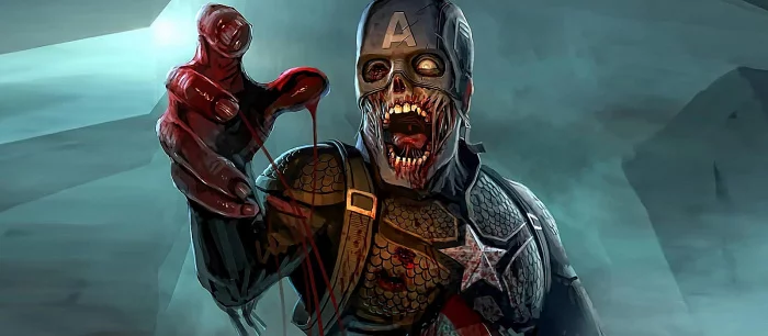 Художник из Marvel превратил Капитана Америку и Соколиного Глаза в зомби и показал, что получилось
