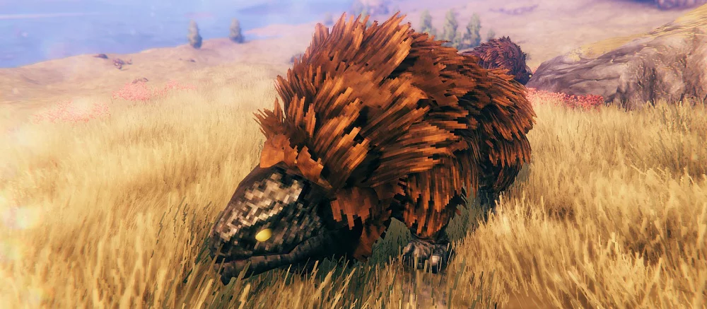 Как приручить быкоящера в Valheim. Как построить доменную печь и где найти чёрный металл