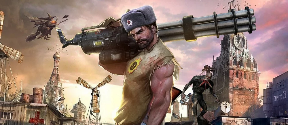 Мясорубка под «Калинку-Малинку»: появилось прохождение вырезанного уровня в России из Serious Sam 4