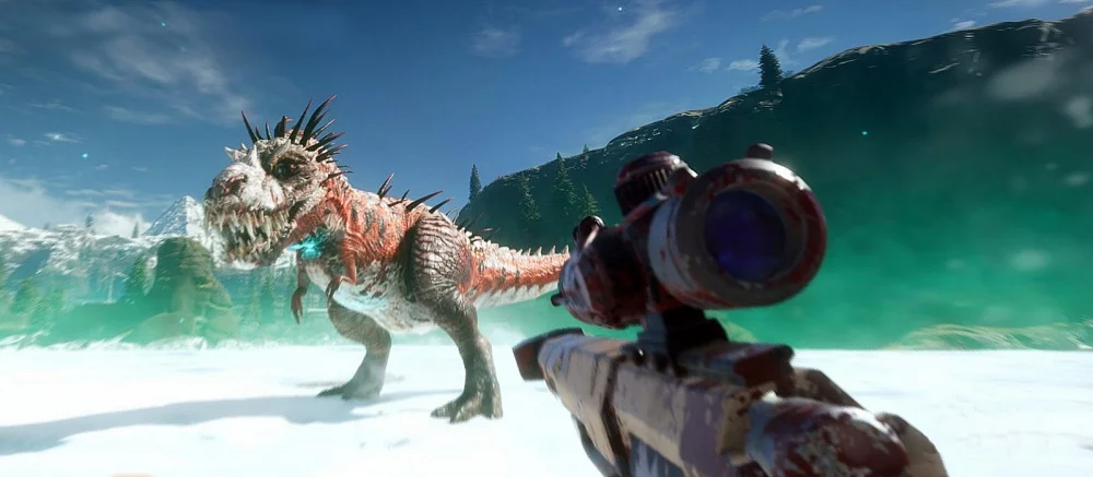 На ПК стал временно бесплатным шутер про войну с динозаврами-мутантами, которые захватили Землю