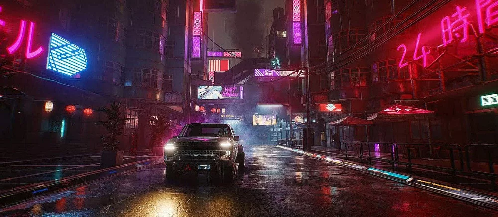 Новый мод для Cyberpunk 2077 перебалансирует погоду