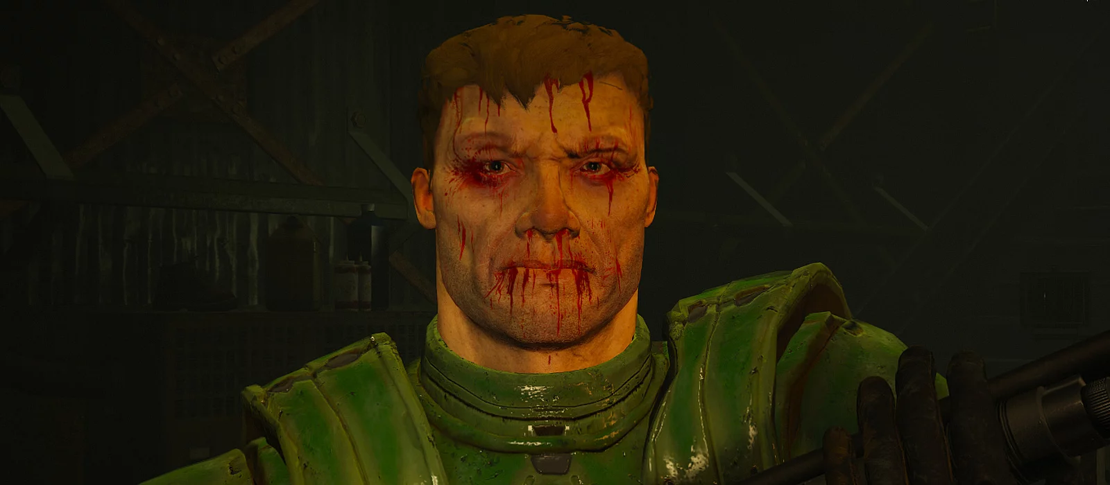 1 guy 5. Doomguy 1993. Думгай из Doom 1.