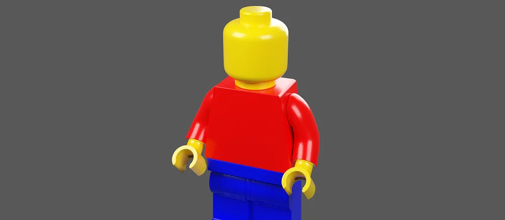 Парень показал, как бы выглядел человечек из конструктора LEGO в реальной жизни. Такое лицо может вызвать кошмары