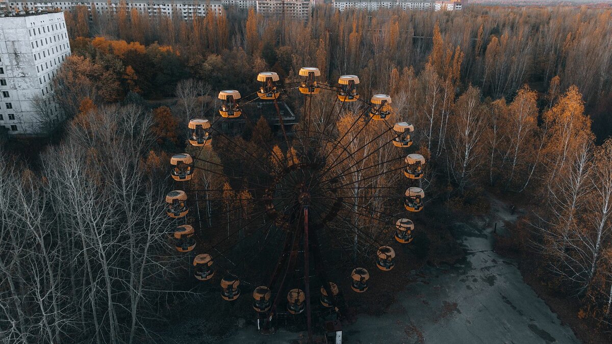 Чернобыль зона отчуждения Припять
