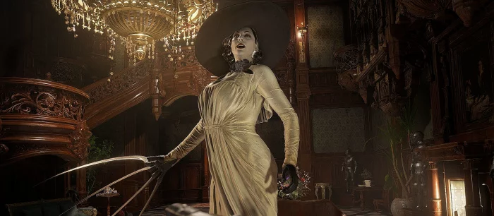 В сети сравнили рост Тюра из God of War: Ragnarok и леди Димитреску из Resident Evil Village