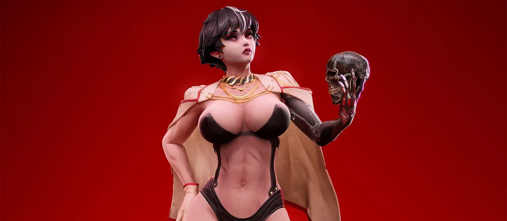 «Величайший ум военной академии» — создатели Subverse показали новую вайфу в нижнем белье