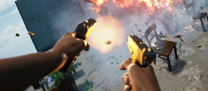 Вышел геймплей нового шутера с замедлением времени и запредельной разрушаемостью