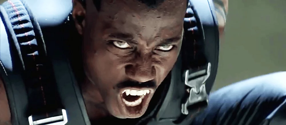 Злой Блэйд с огромными клыками и красными глазами — в сети показали новый дизайн персонажа Marvel