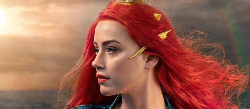 Эмбер Хёрд перекрасила волосы и показала, как она будет выглядеть в «Аквамене 2»