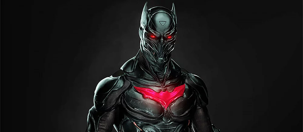 Фантастический Бэтмен. В сети показали, как герой мог бы выглядеть в фильме или игре про будущее