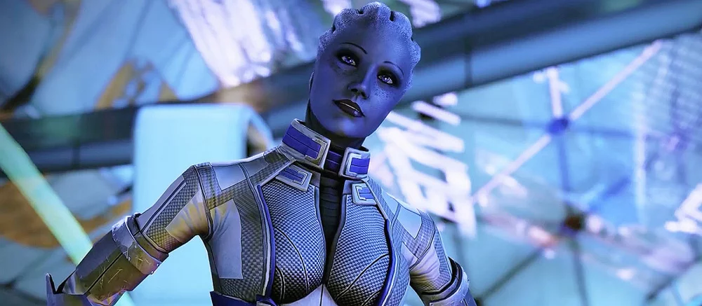 Художница показала персонажей Mass Effect в необычном стиле