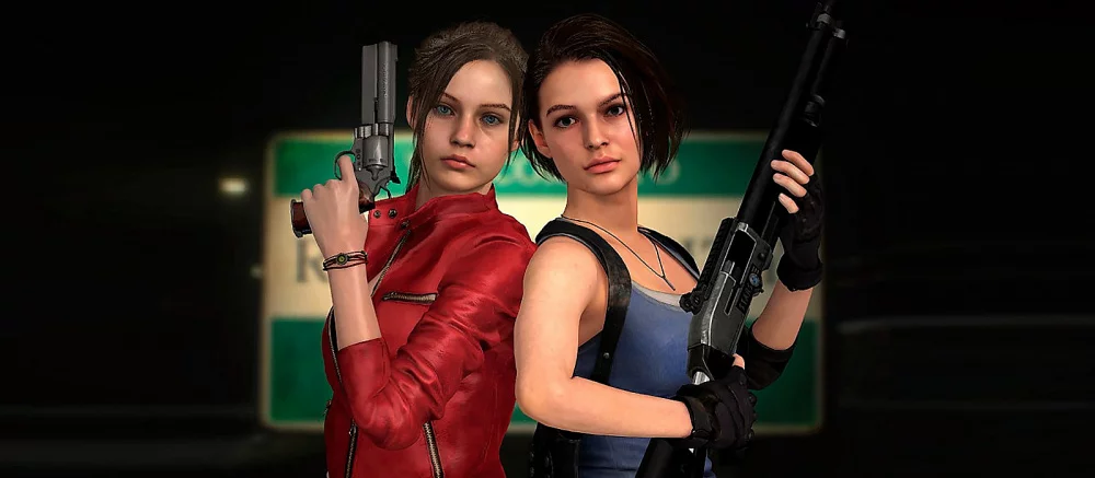 В сети показали российский постер нового фильма по Resident Evil с Леоном, Клэр, Джилл, Крисом и Вескером