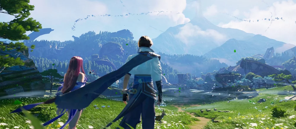 Вышел трейлер новой Action/RPG с огромным открытым миром, крутой графикой и большими боссами