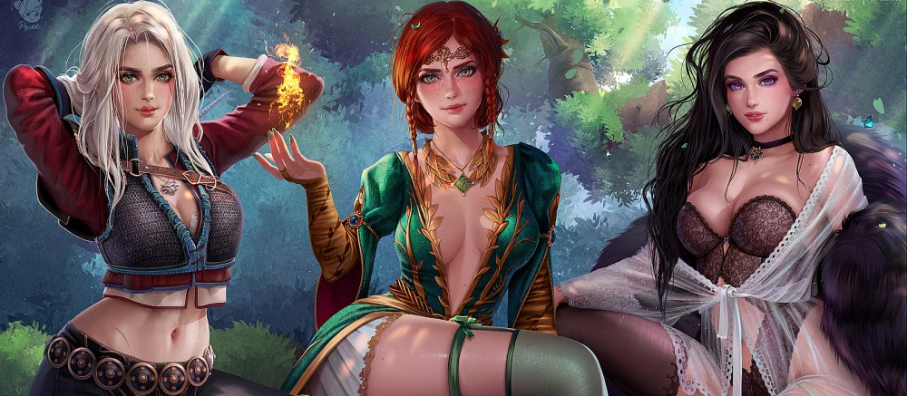 Девушка заставила своего парня пройти трилогию The Witcher и получила эротичный подарок из первой части