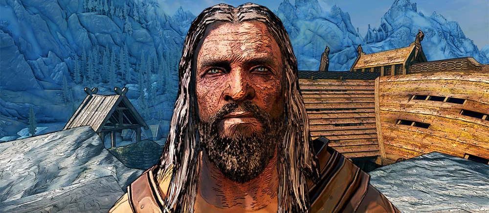 Для Skyrim вышли сразу 11 модов, изменяющих графику. Теперь игра выглядит как Borderlands