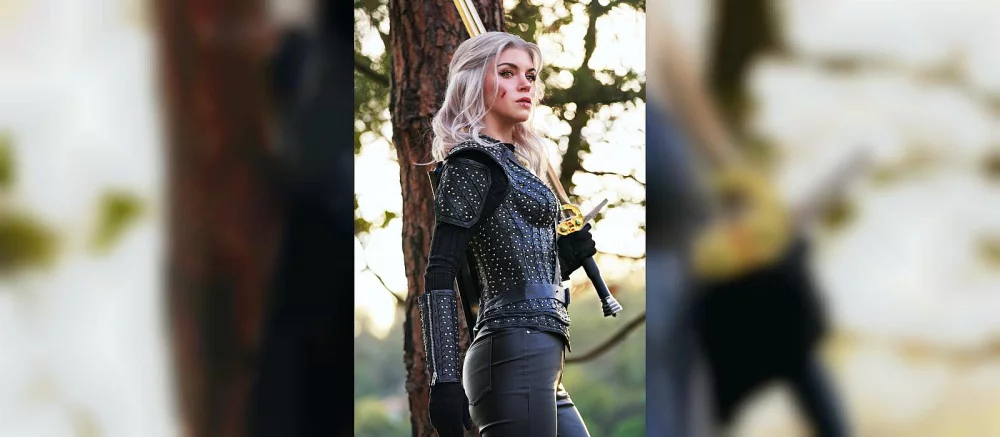 Если бы Генри Кавилла в «Ведьмаке» заменили на девушку — любимица CD Projekt RED показала себя в образе Геральта