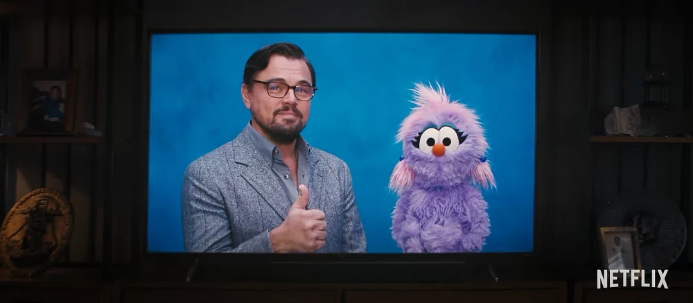 Леонардо ДиКаприо пытается спасти мир в новом трейлере комедии «Не смотрите наверх»