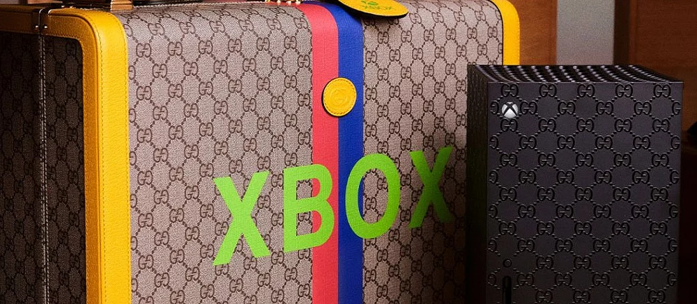 Модный гейминг — дом Gucci показал чемодан для Xbox Series X