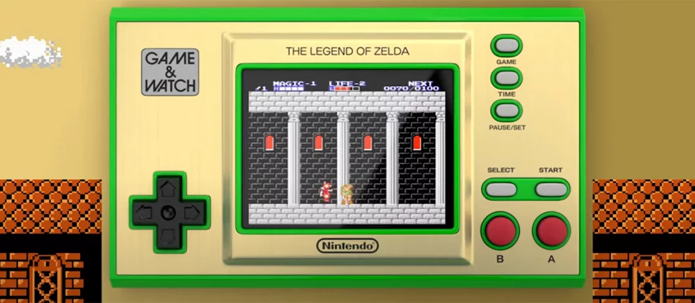 Nintendo выпустила коллекционную ретроконсоль, которая поместится в карман. Она посвящена классическим играм Zelda