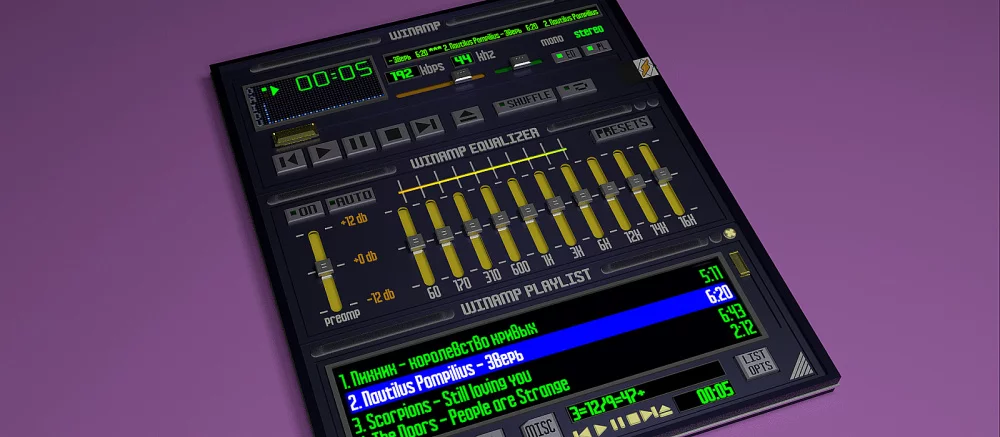 Привет из прошлого. Медиаплеер из 90-х Winamp готовится к перезапуску