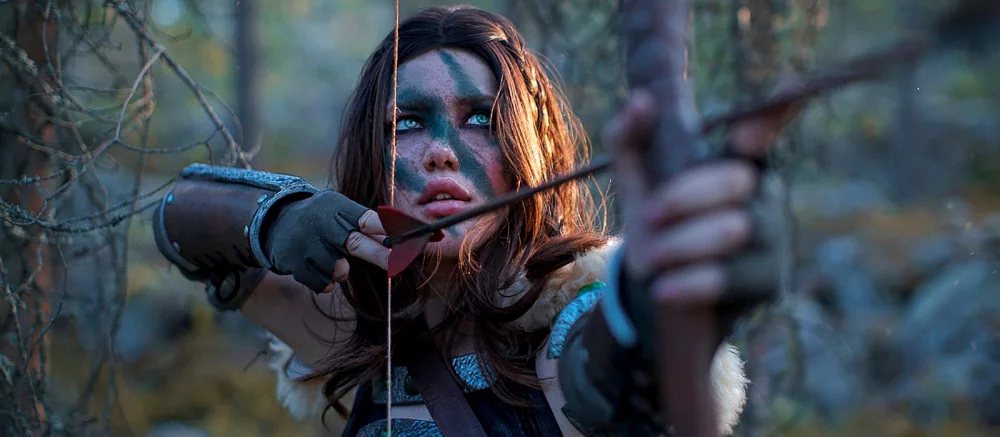 Русская красавица Лада Люмос показала годный косплей Эйлы Охотницы из TES 5: Skyrim (18+)