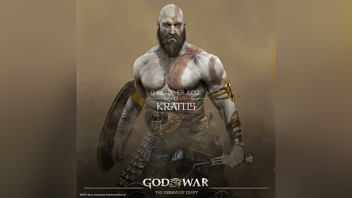 В сети показали, как Кратос и Атрей из God of War могут выглядеть, если  попадут в Древний Египет