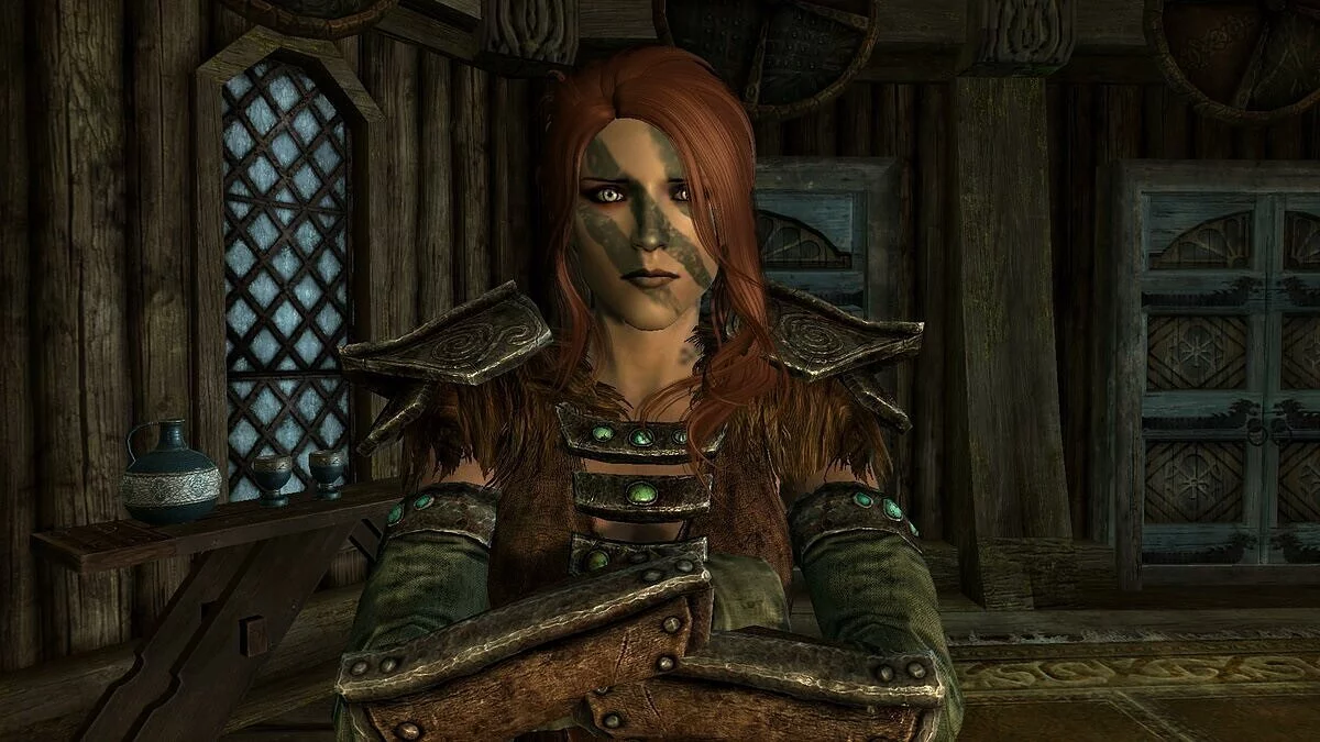 Эйла Охотница из The Elder Scrolls 5: Skyrim от Лады Люмос.