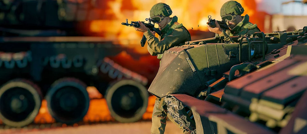 В военном шутере Enlisted временно появилась современная боевая техника