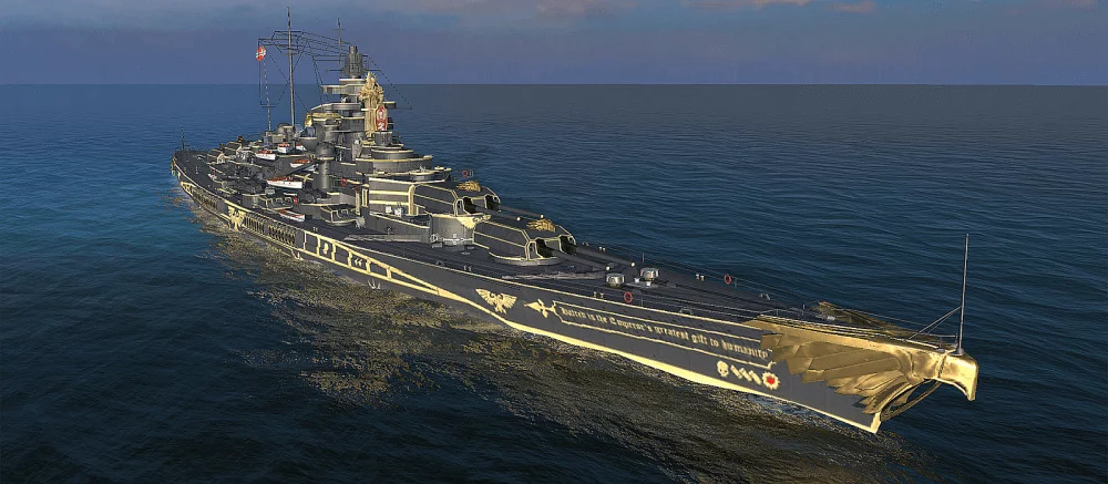 В World of Warships Blitz появятся корабли в стиле Warhammer 40,000