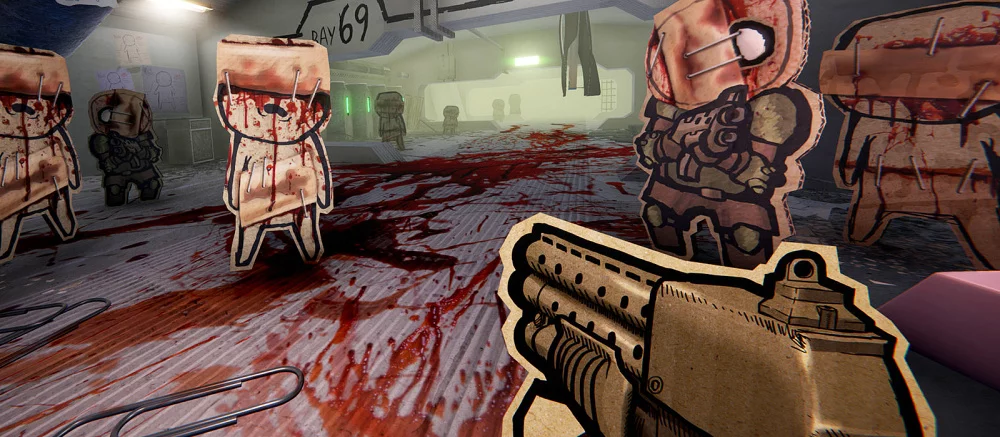 Вышел геймплей российского шутера с «бумажной» графикой, над которым работают уже 4 года