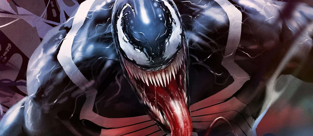 Девушка нарисовала на своем теле Гвенома. Это смесь классического Венома и Женщины-паука