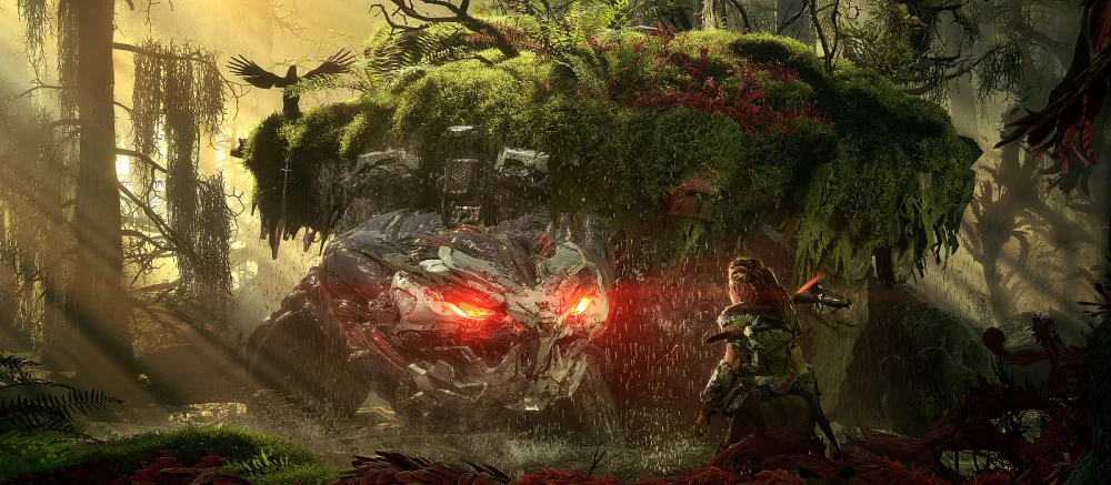 Эффектные драки и побег от машин: свежие кадры Horizon Forbidden West