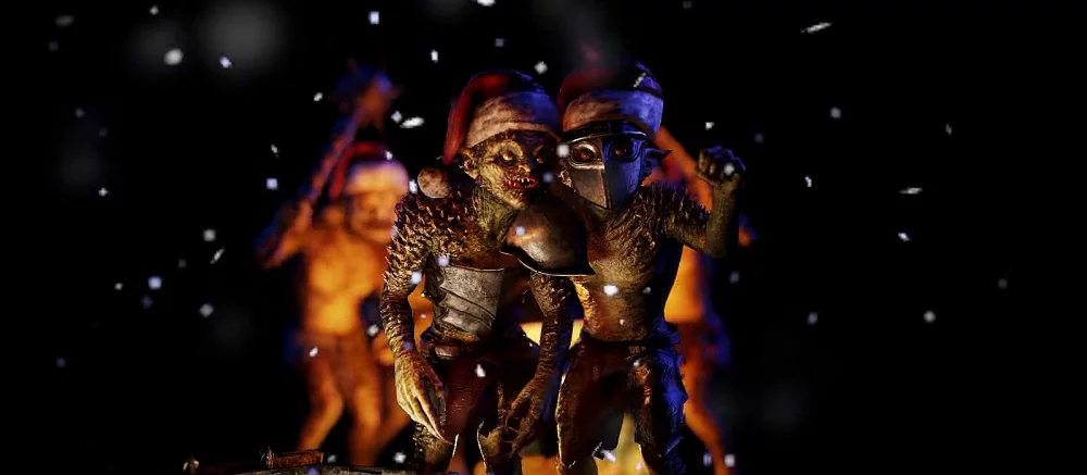 Гоблины из ремейка первой «Готики» поздравили фанатов с наступающим Новым годом