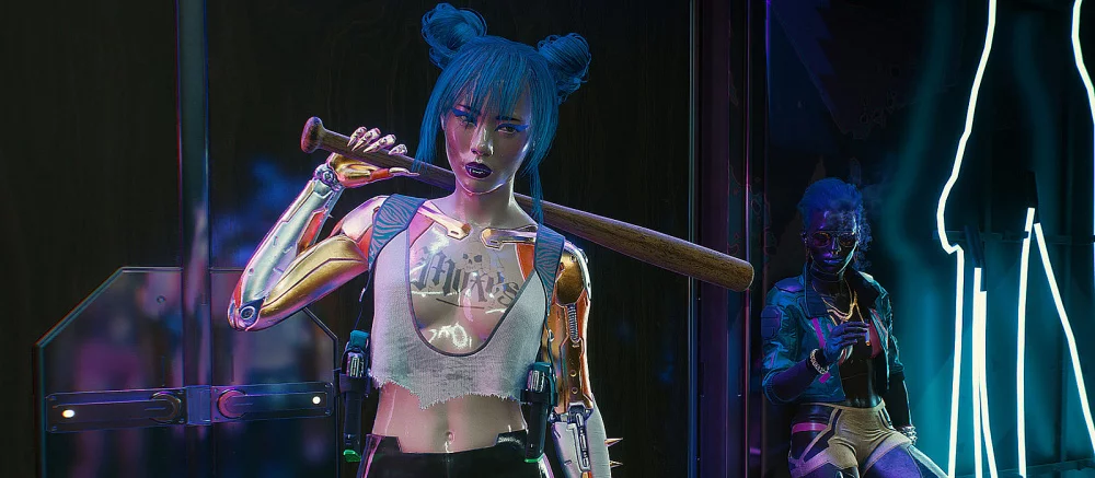 Ольга Хаку из Новосибирска показала боевой косплей Риты Уилер из Cyberpunk 2077