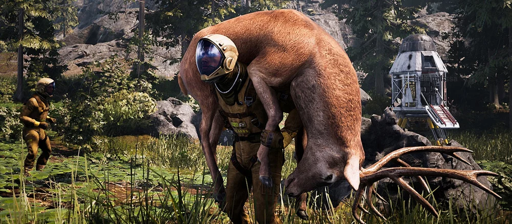 На ПК вышла новая выживалка с крафтом и огромным открытым миром, который больше, чем в Skyrim