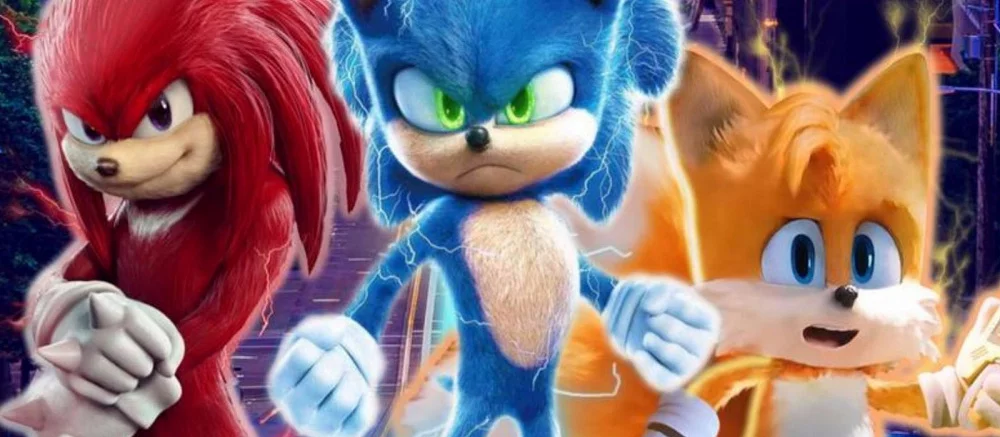 Появился первый постер фильма «Соник в кино 2» с Джимом Керри — на нём показали трёх персонажей
